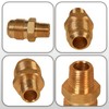 Everflow 3/4" Flare x 1/2" MIP Reducing Adapter Pipe Fitting; Brass F48R-3412